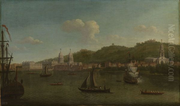 The Thames at Greenwich - view 1
