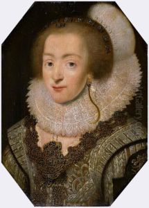 Elizabeth, Queen of Bohemia (1596-1662) by Michiel Jansz. van Mierevelt