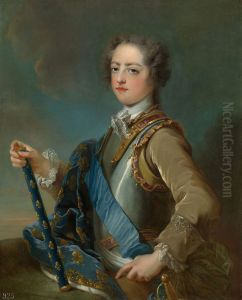 Louis XV, King of France when young (1710-1774) by Jean-Baptiste van Loo