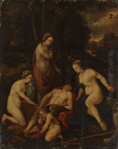 The Death of Adonis by Orley, Bernard van