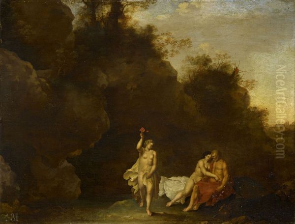 Lot and his Daughters - view 1