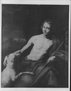 Saint John the Baptist in the Wilderness by Jusepe de Ribera