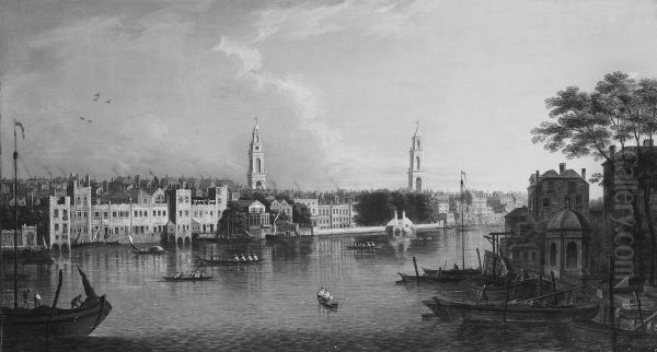 The Thames at The Savoy - view 1