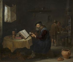 The Alchemist by David Teniers the Younger