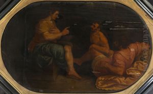 Joseph Interprets the Dreams of Pharaoh's Butler and Baker by Giuseppe Porta