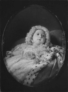 Prince Leopold (1853-1884), later Duke of Albany by Franz Xavier Winterhalter