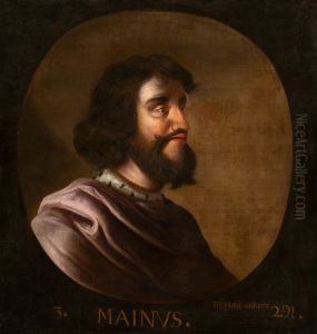 Mainus, King of Scotland (290-61 B.C.) by Jacob de Wet II