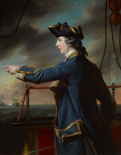 Portrait of Captain Edward Knowles, R.N. (1742-1762) - view 1