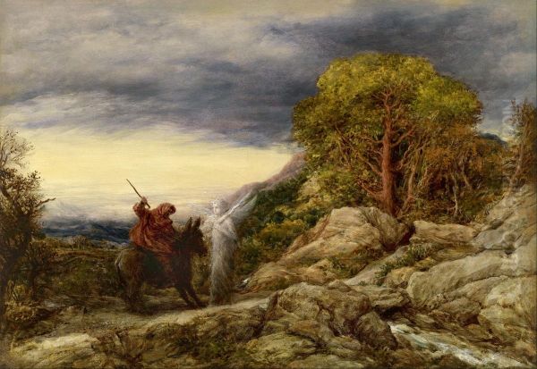 The Prophet Balaam and the Angel - view 1