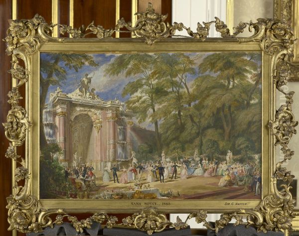 A Fete at Sanssouci - view 1