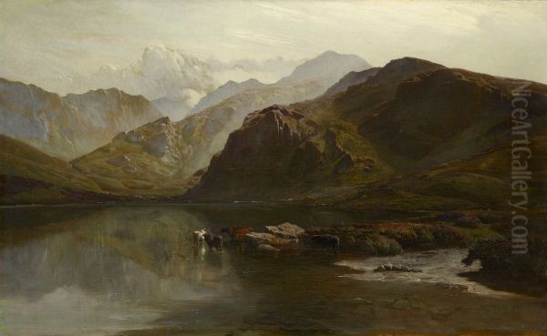 A view of Llyn Dulyn - view 1