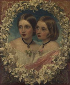 Princess Helena (1846-1923) & Princess Louise (1848-1939) by James Sant