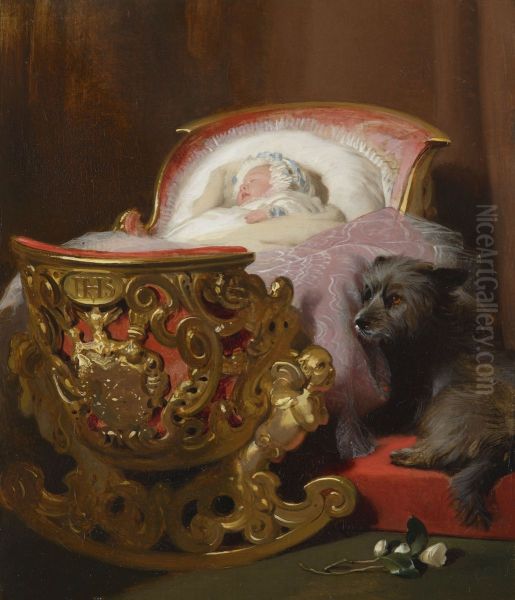 Princess Alice asleep - view 1