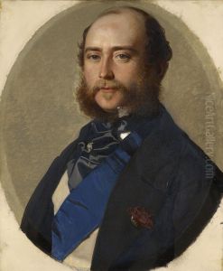George, Duke of Cambridge (1819-1904) by Franz Xavier Winterhalter