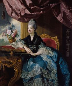 Queen Charlotte (1744-1818) by Johann Zoffany