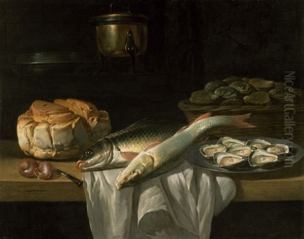 Still Life with Carp and Pike - view 1