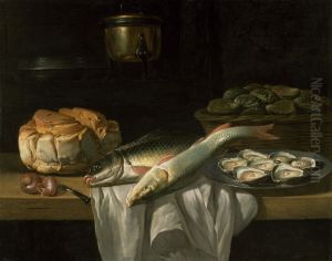 Still Life with Carp and Pike