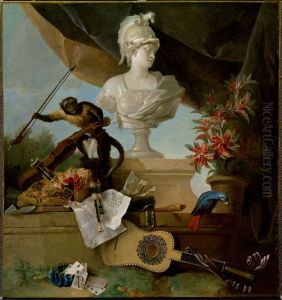Allegory of the continent of Europe by Jean-Baptiste Oudry