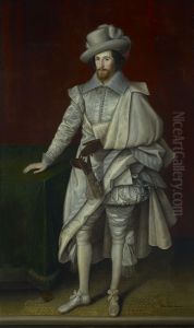 Henry Cary, 1st Viscount Falkland (died 1633) by Marcus Gheeraerts the Younger