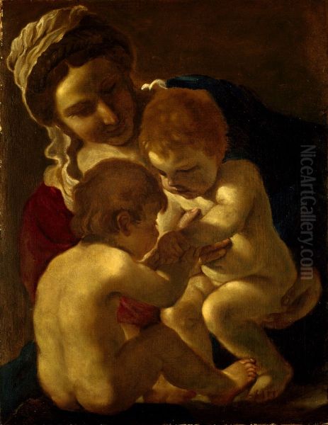 Madonna and Child with Saint John The Baptist - view 1