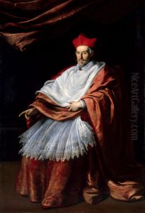 Portrait of Cardinal Luigi Capponi by Justus Sustermans