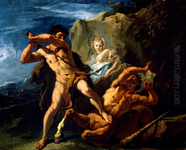 Hercules Killing the Centaur Nessus - view 1