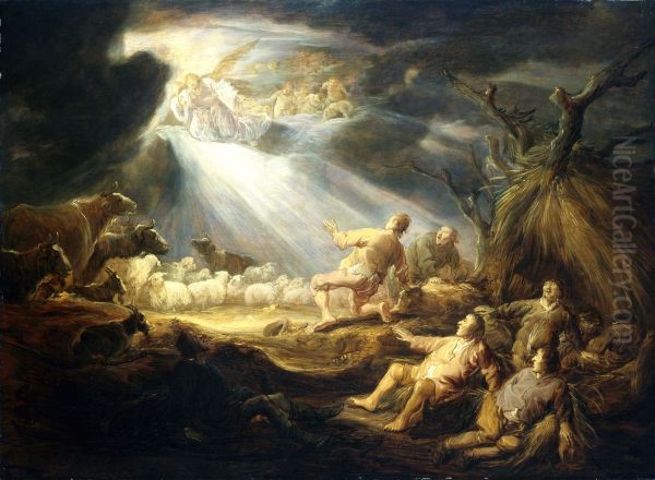 The Annunciation to the Shepherds - view 1
