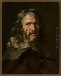Head of an old man Head of an old man