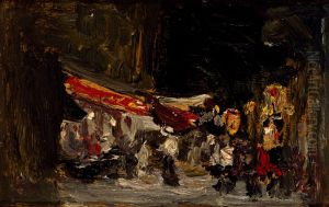 Night on Boardwalk by Robert Henri