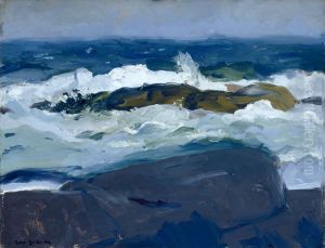 Rock Reef, Maine by George Wesley Bellows