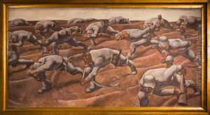 Die Namenlosen (les sans noms) by Albin Egger-Lienz