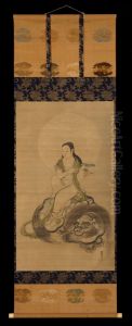 Monju Bosatsu by Kano Yasunobu