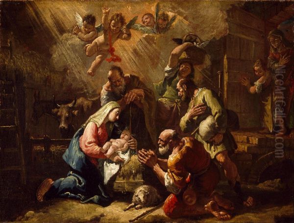 The Adoration of the Shepherds - view 1