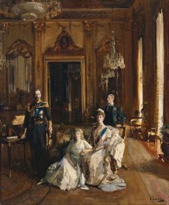 The Family of King George V by John Lavery