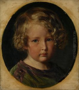 Prince Augustus of Saxe-Coburg-Gotha (1845-1907) by Franz Xavier Winterhalter