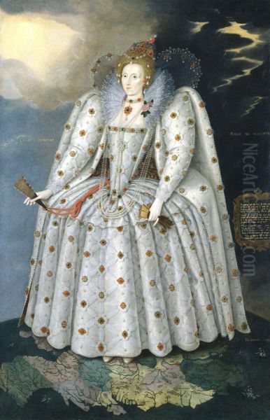 Queen Elizabeth I ('The Ditchley portrait') - view 1