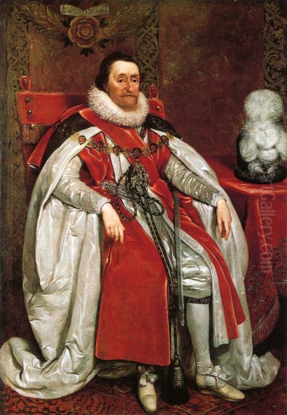 Portrait of King James I of England and Scotland - view 1