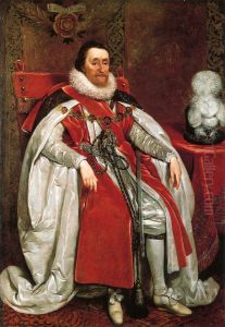 Portrait of King James I of England and Scotland
