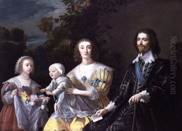 The Duke of Buckingham and his Family - view 1