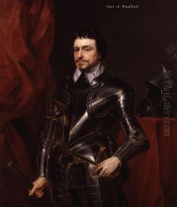Thomas Wentworth, 1st Earl of Strafford (copy after an original of c.1633) by Sir Anthony Van Dyck