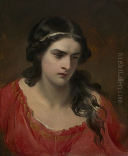 Head of a Young Woman - view 1