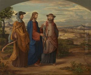 The Journey to Emmaus by Ferdinand Olivier