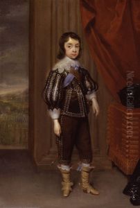 King Charles II by Cornelis Janssens van Ceulen