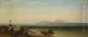 A View of Capri by George Edwards Hering