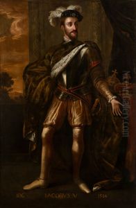 James V, King of Scotland (1528-42) by Jacob de Wet II