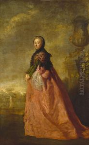 Augusta, Princess of Wales (1719-72) by Allan Ramsay