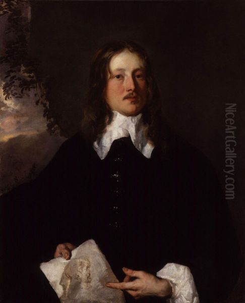 Portrait of the English painter Henry Stone (1616-1653) - view 1