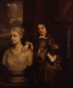 Portrait of Richard Gibson by Peter Lely