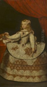 The Infanta Margarita of Spain (1651-1673) by Diego Rodriguez de Silva y Velazquez