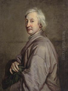 John Dryden (copy after an original of 1698) by Godfrey Kneller